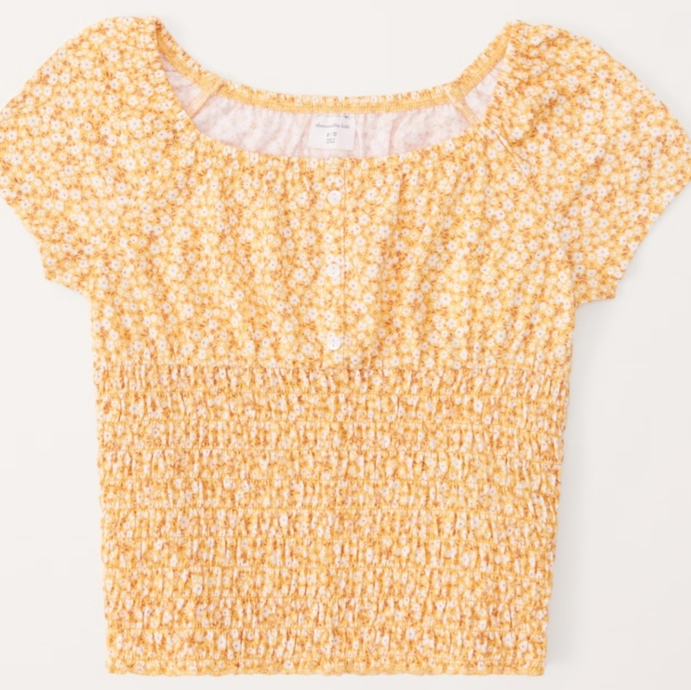 Abercrombie Kids Smocked Tee